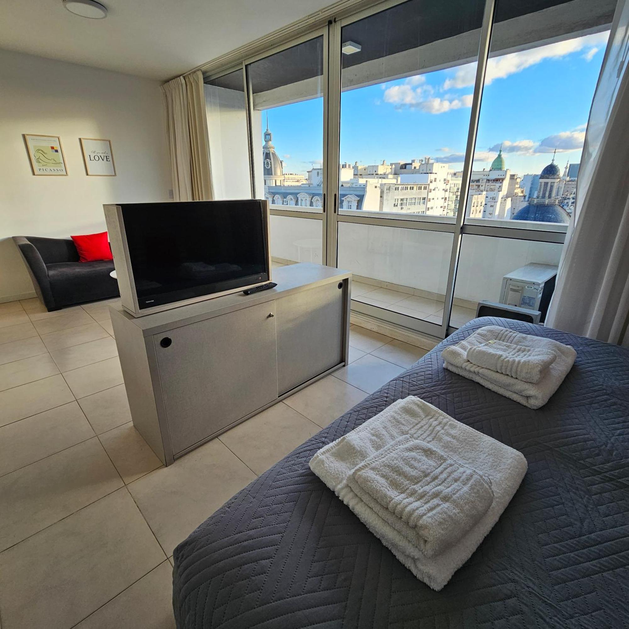 Centrico, Ideal Parejas, Vista Panoramica, Con Piscina Buenos Aires Pokoj fotografie